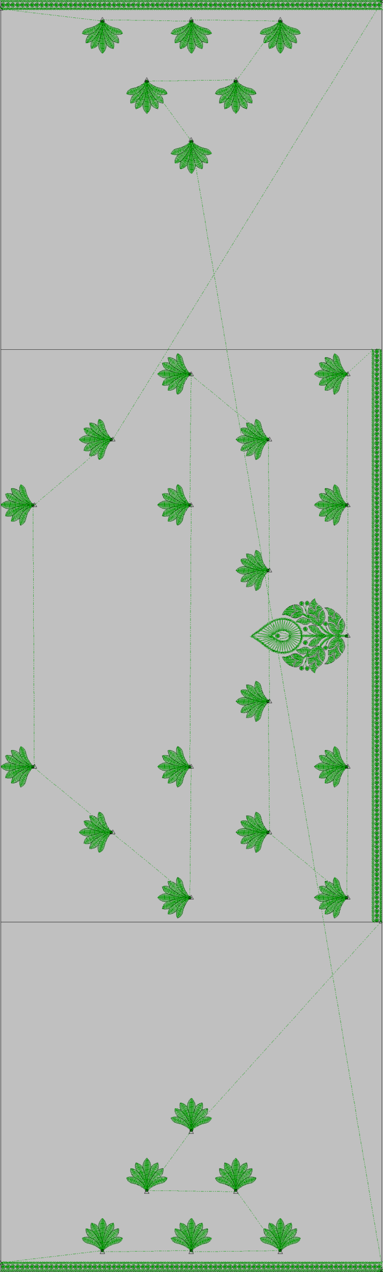 Designer Multi Saree 631 - Image 2
