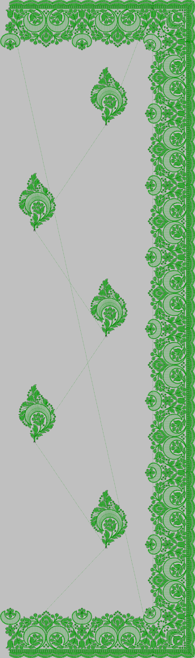 MULTI C PALLU DESIGNS 381