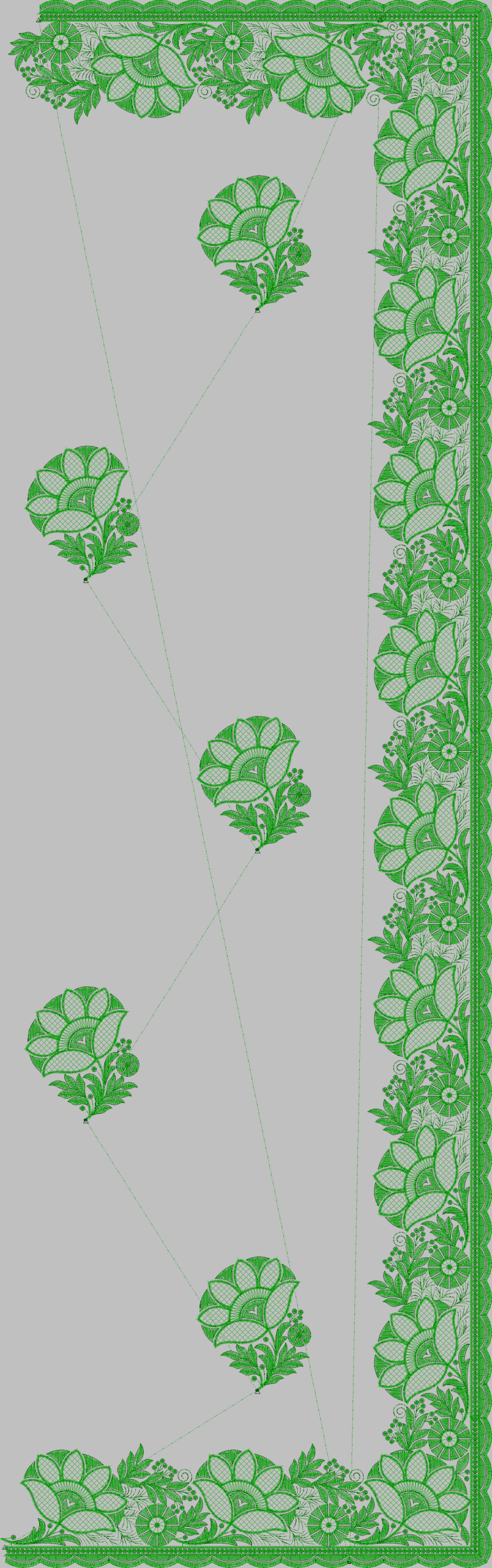 MULTI C PALLU DESIGNS 385