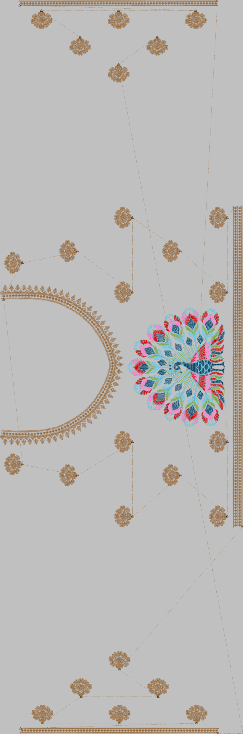 NEW GUJARAT TEST SAREE 205 - Image 2