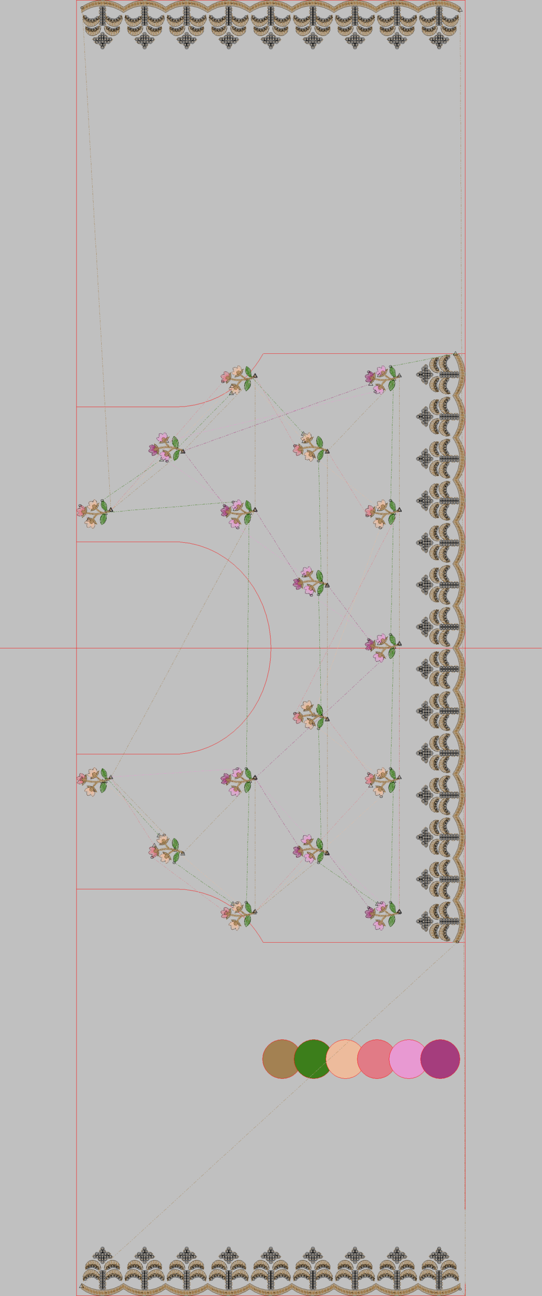 NEW GUJARAT TEST SAREE 208 - Image 2