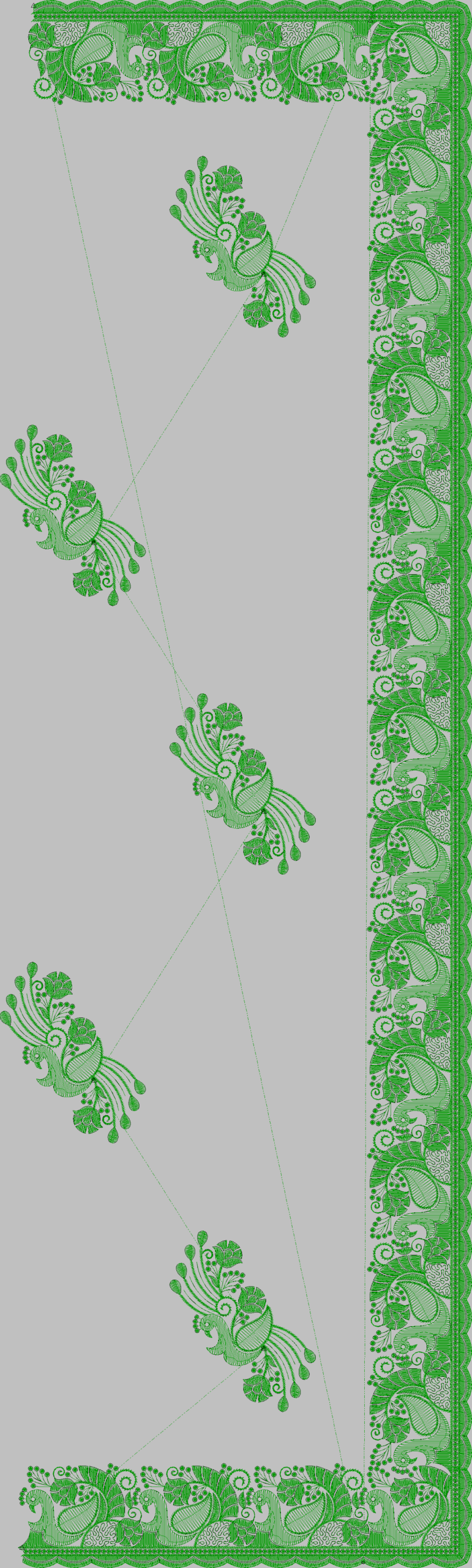 MULTI C PALLU DESIGNS 402