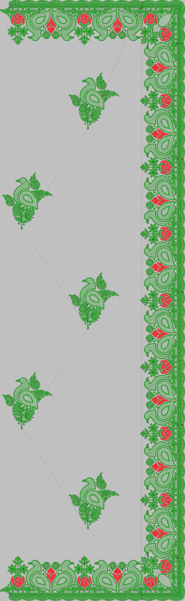 MULTI C PALLU DESIGNS 404