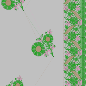 MULTI C PALLU DESIGNS 405