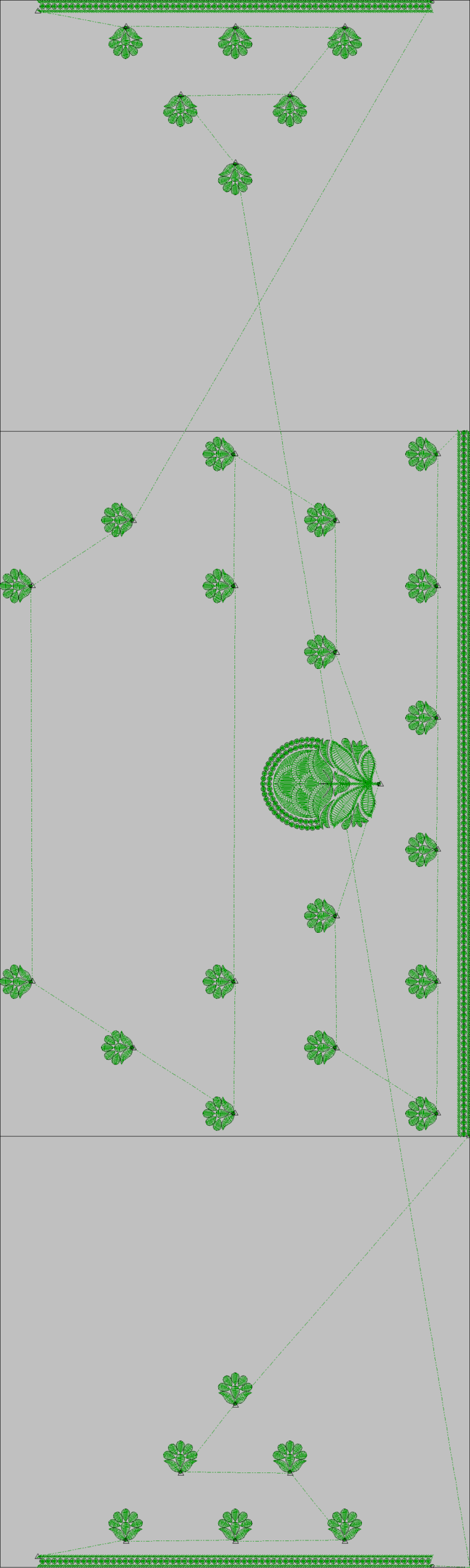 MULTI C PALLU DESIGNS 412 - Image 2
