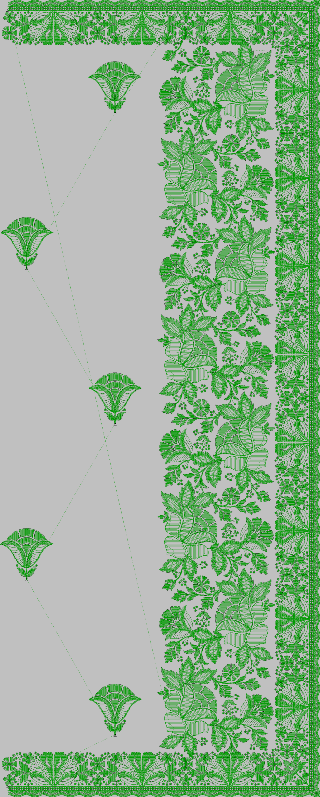 MULTI C PALLU DESIGNS 416