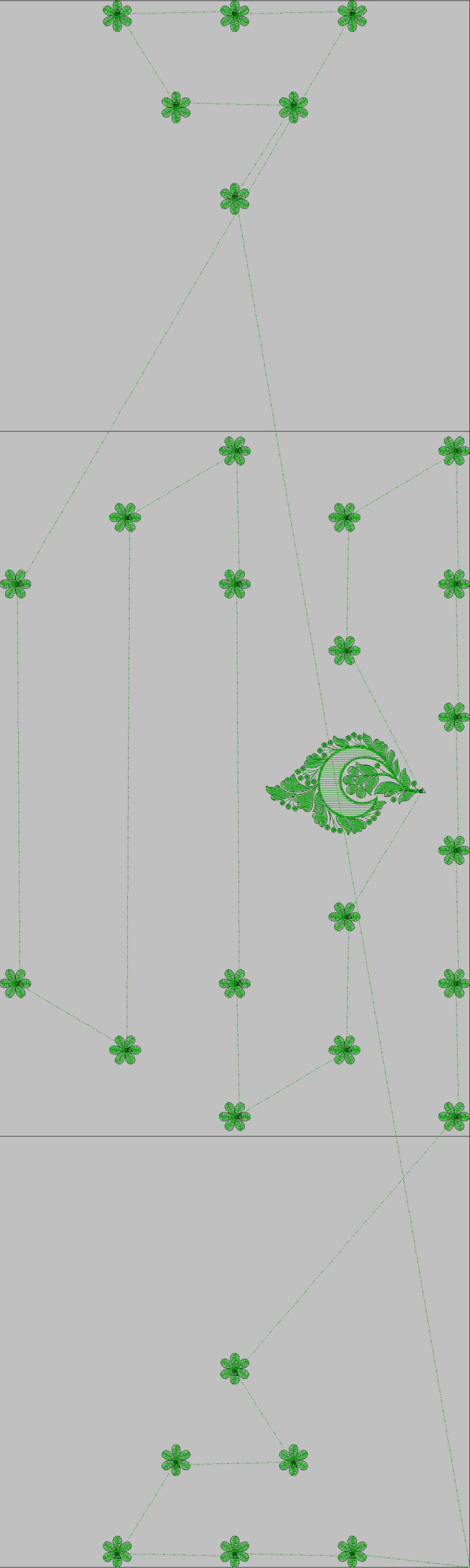 MULTI C PALLU DESIGNS 417 - Image 2