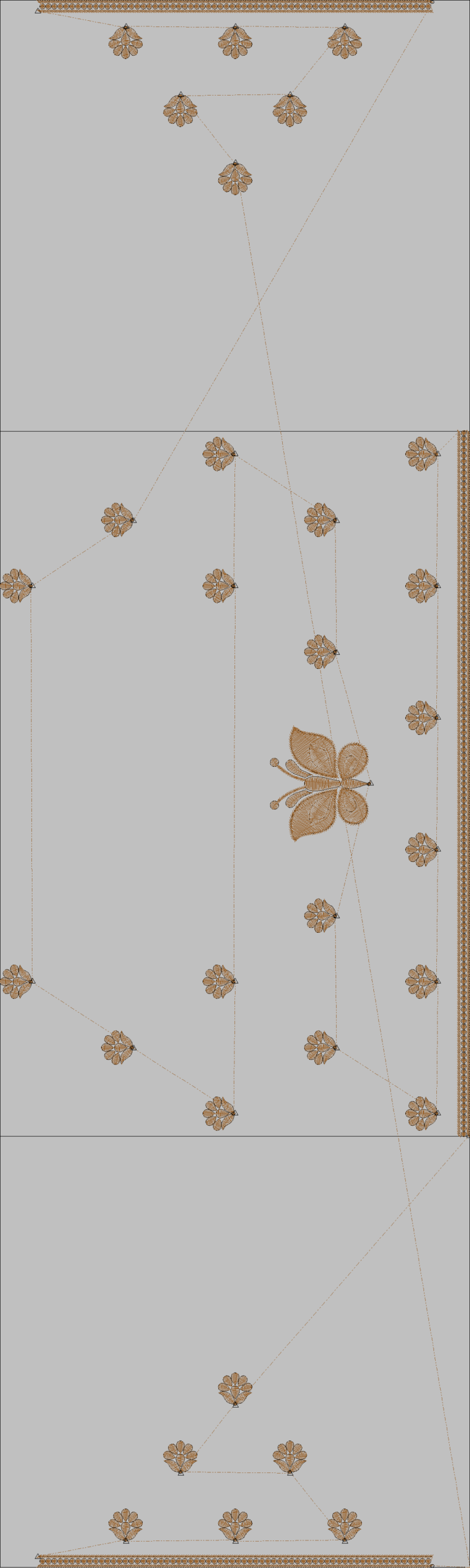 MULTI C PALLU DESIGNS 422 - Image 2
