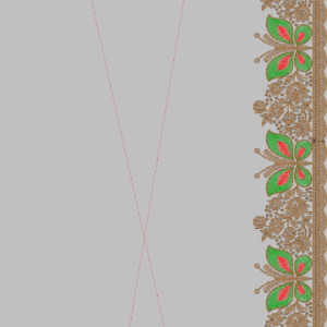 Designer Multi Saree 674