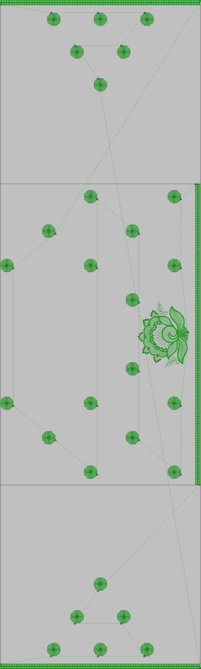 Designer Multi Saree 679 - Image 2