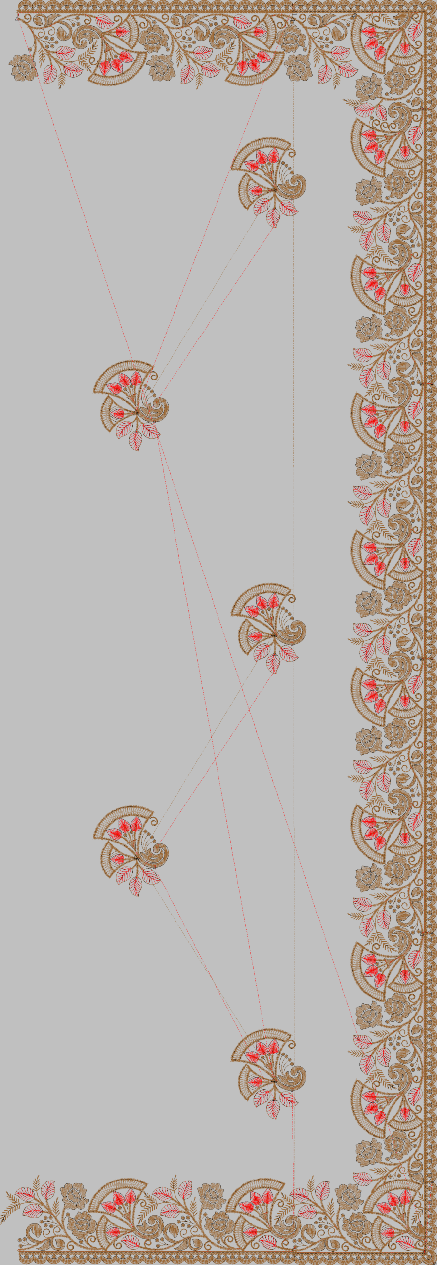 MULTI NEW TREND SAREE 145