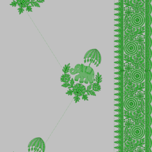 MULTI C PALLU DESIGNS 436