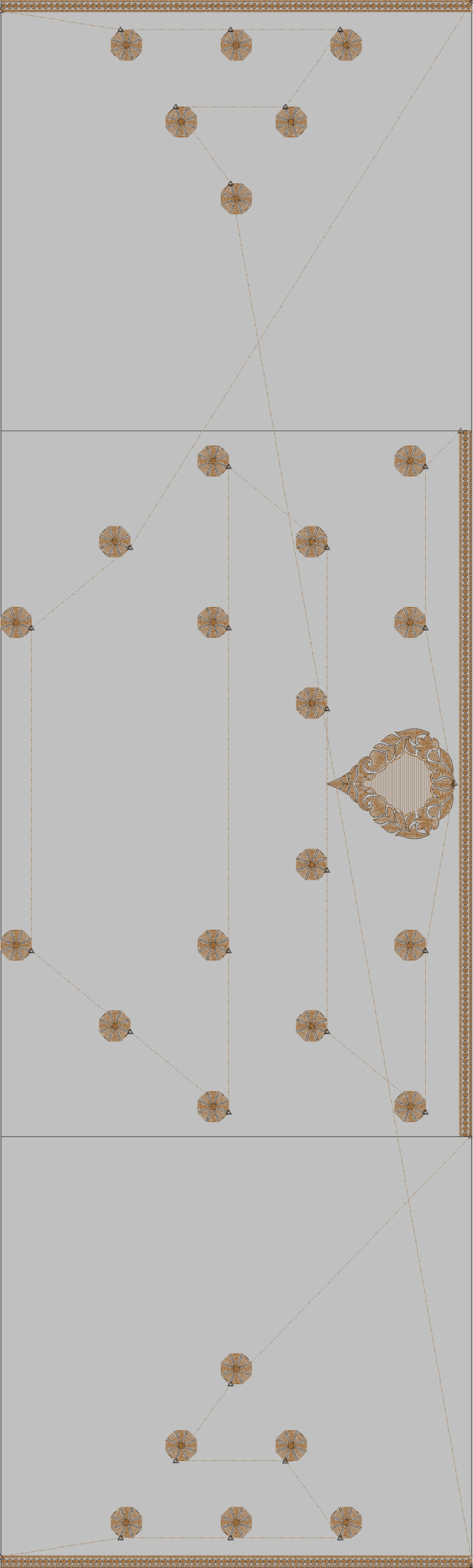 MULTI C PALLU DESIGNS 445 - Image 2