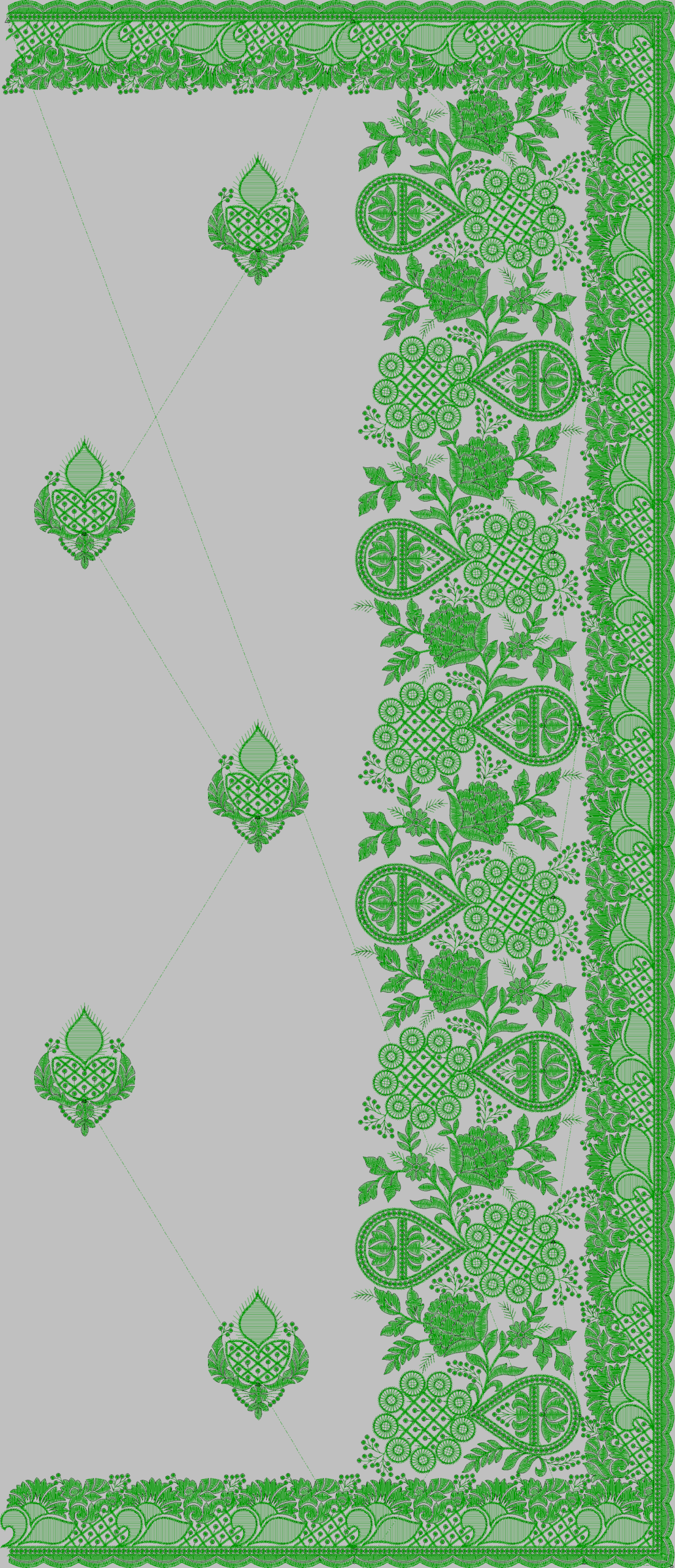 MULTI C PALLU DESIGNS 448
