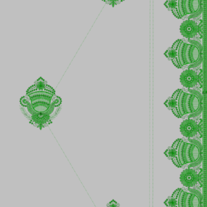 MULTI C PALLU DESIGNS 451