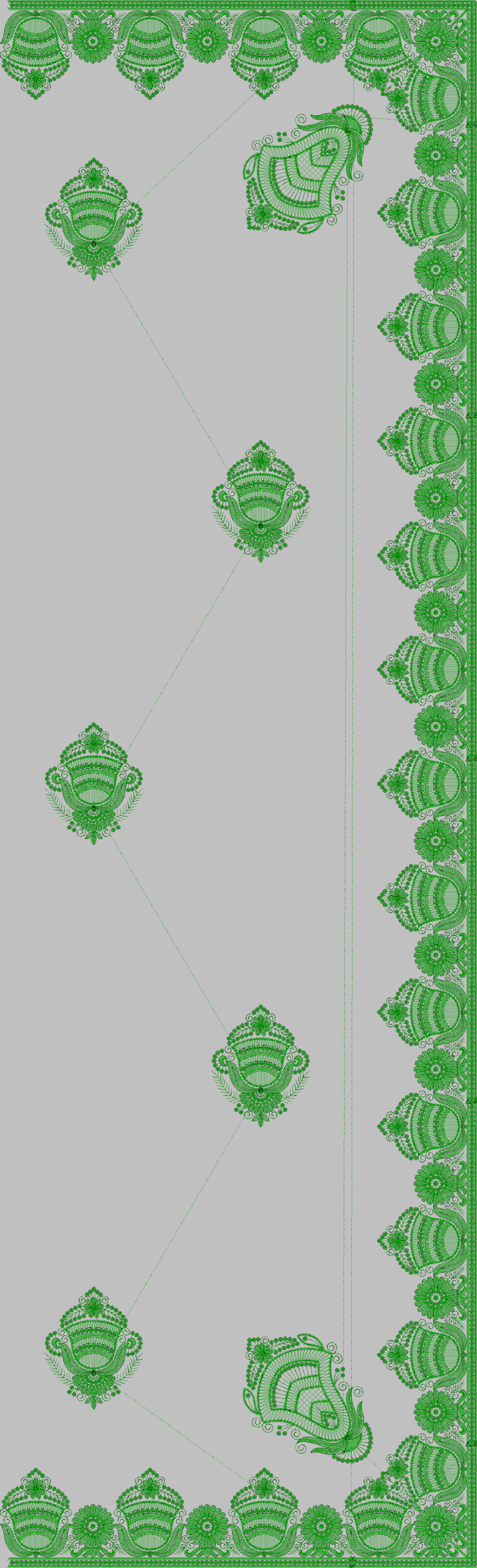 MULTI C PALLU DESIGNS 451