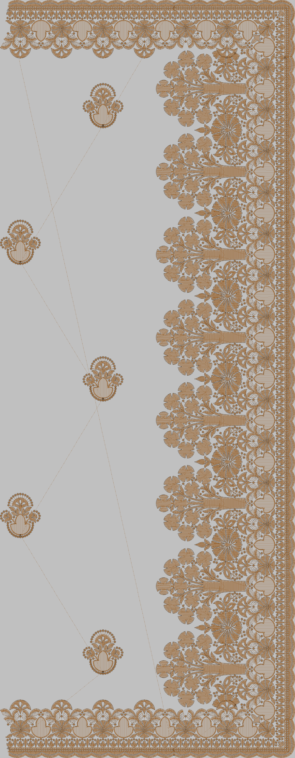 MULTI C PALLU DESIGNS 453