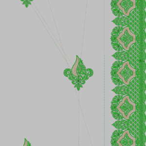 Designer Multi Saree 715