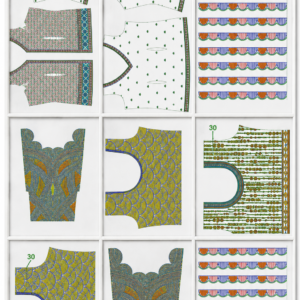 200+ NEW HEAVY BEADS BLOUSE