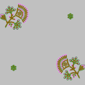 BHUNGLI ALL OVER 2.5 & 3 MM SEQUIN 154