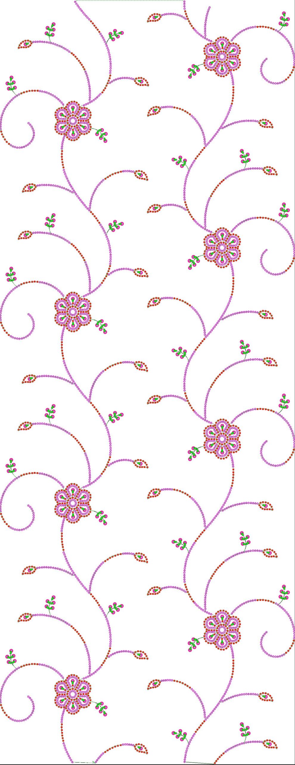beads all-over design 684