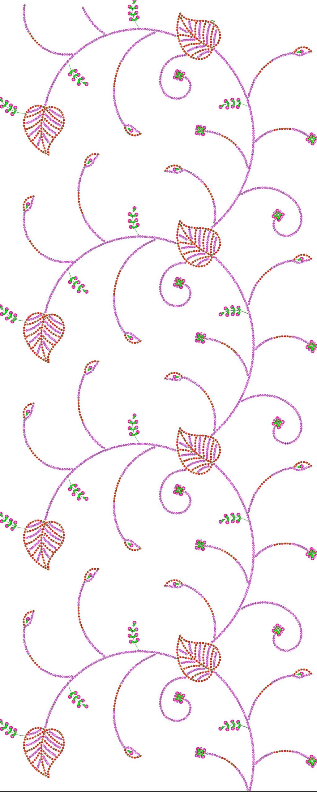 beads all-over design 685