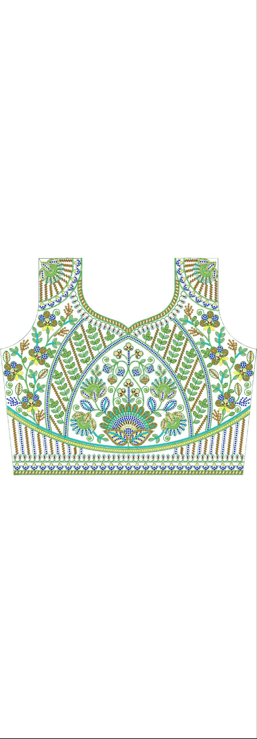 Premium Beads Net Kali Designs-035 - Image 2