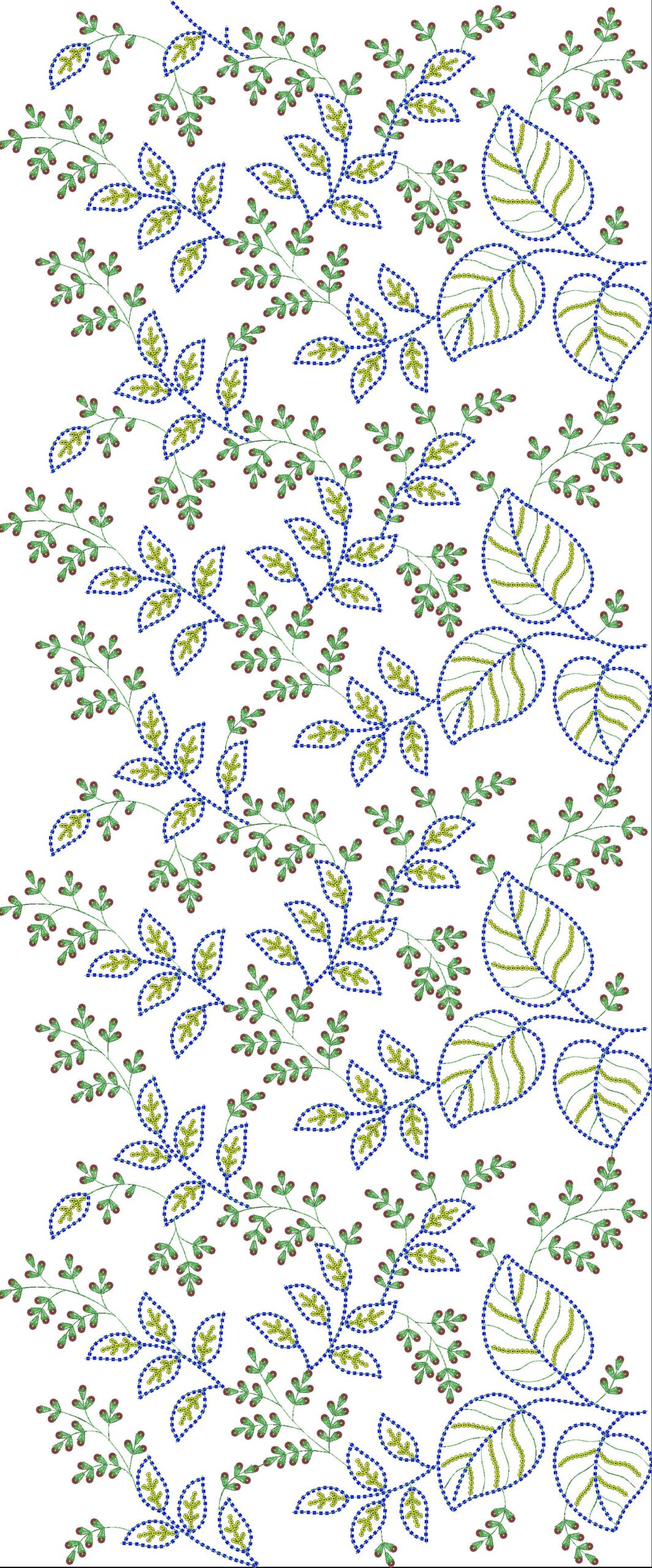 beads all-over design 621