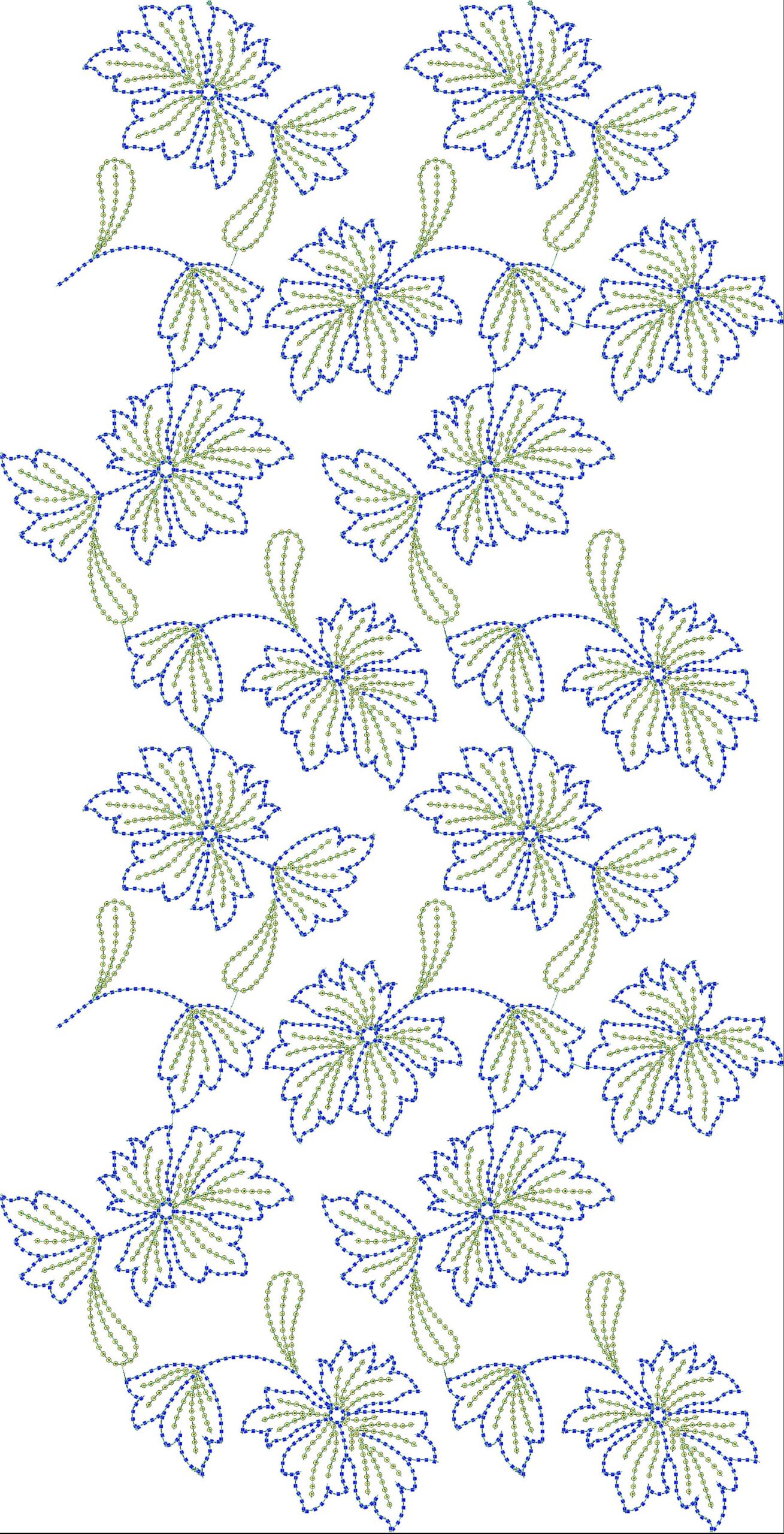 beads all-over design 619