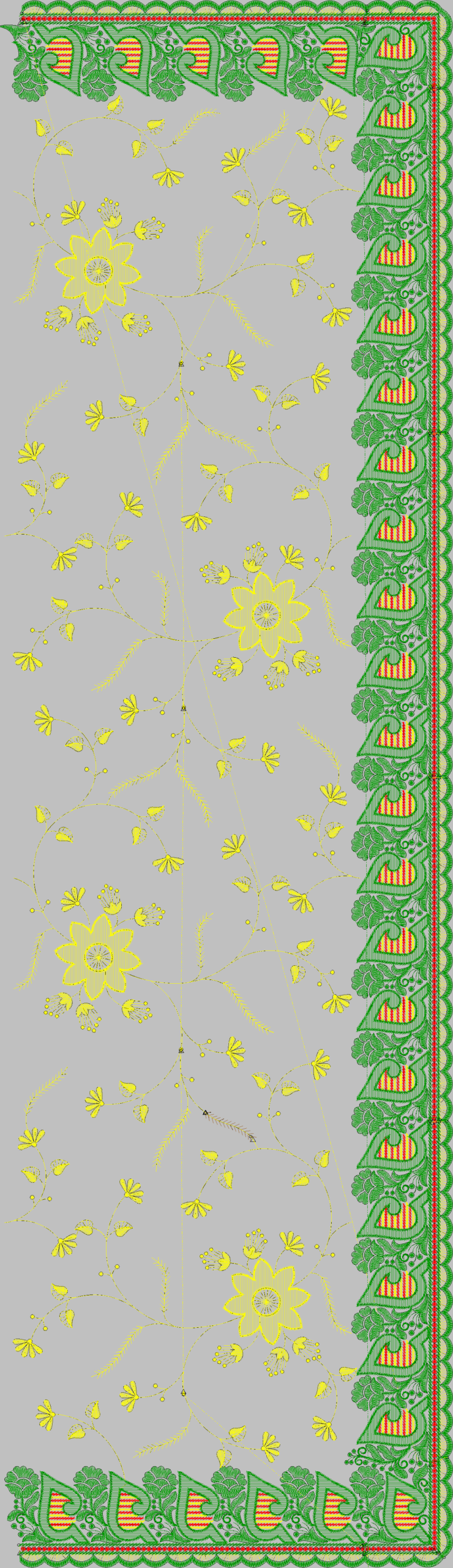 MULTI NEW TREND SAREE 182
