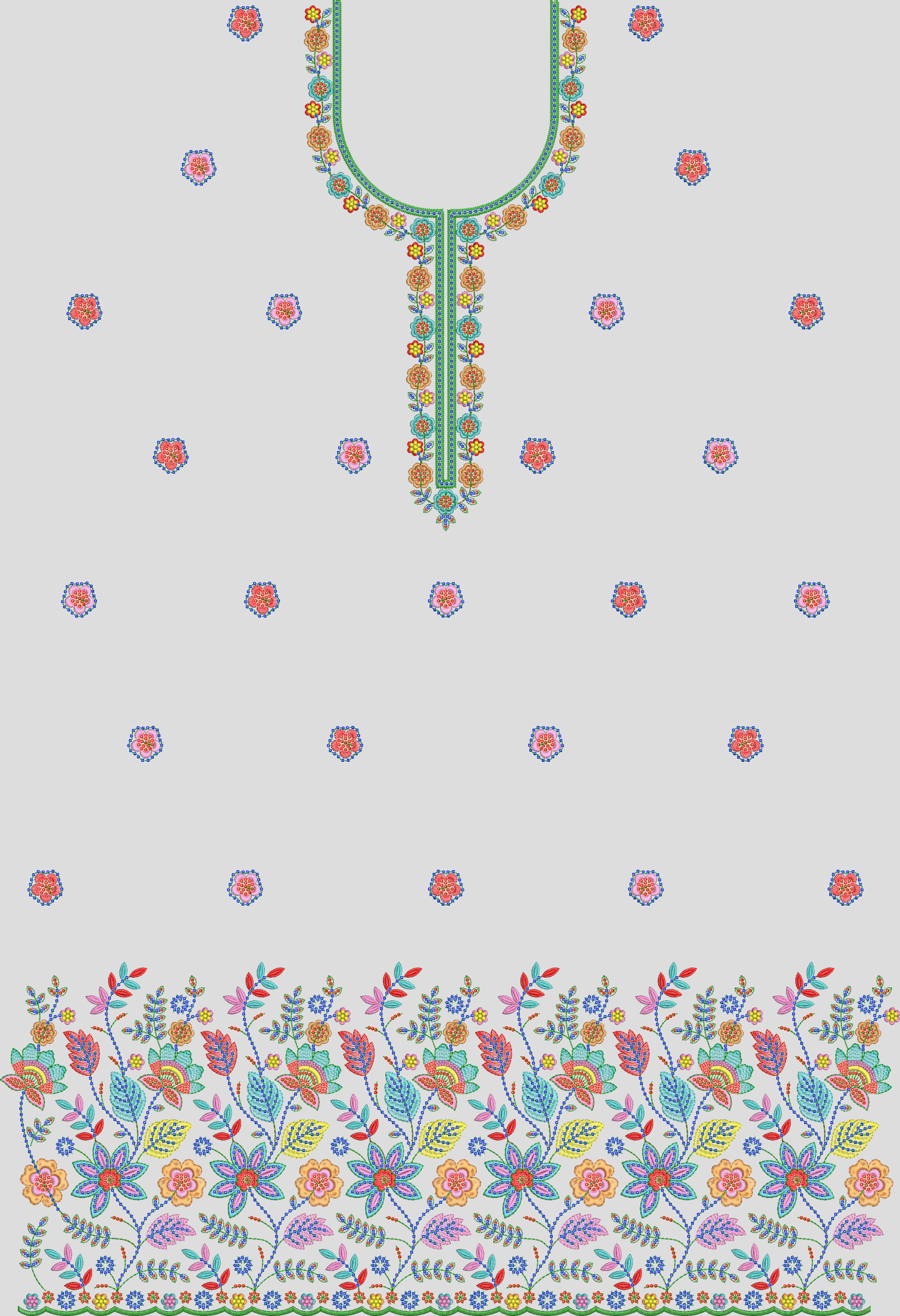 Bhungli Top 2.5 mm & 3 mm Sequin-112