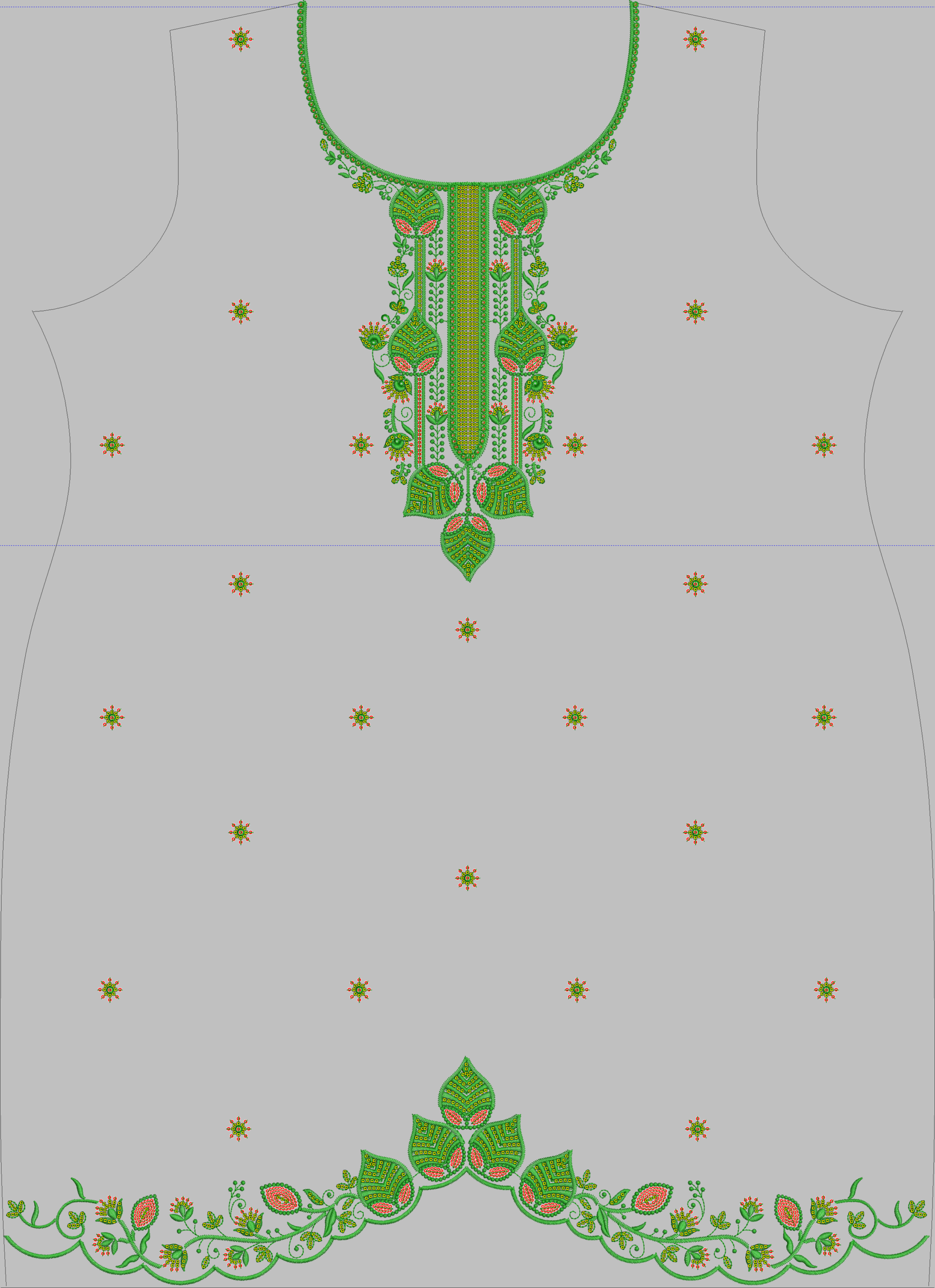 Bhungli Top 2.5 mm & 3 mm Sequin-123