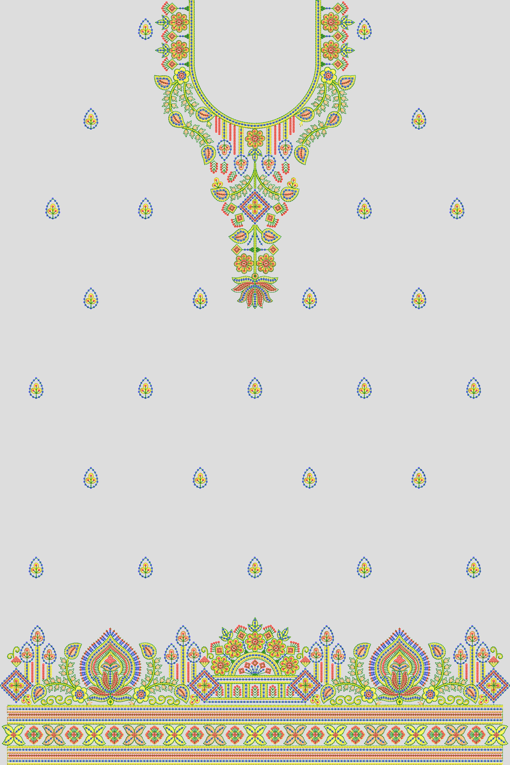 Bhungli Top 2.5 mm & 3 mm Sequin-115