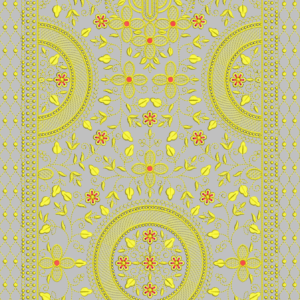 Border Cut Multi Top 502