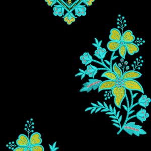 Border Cut Multi Top 556