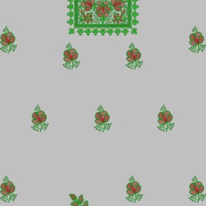 Border Cut Multi Top 619
