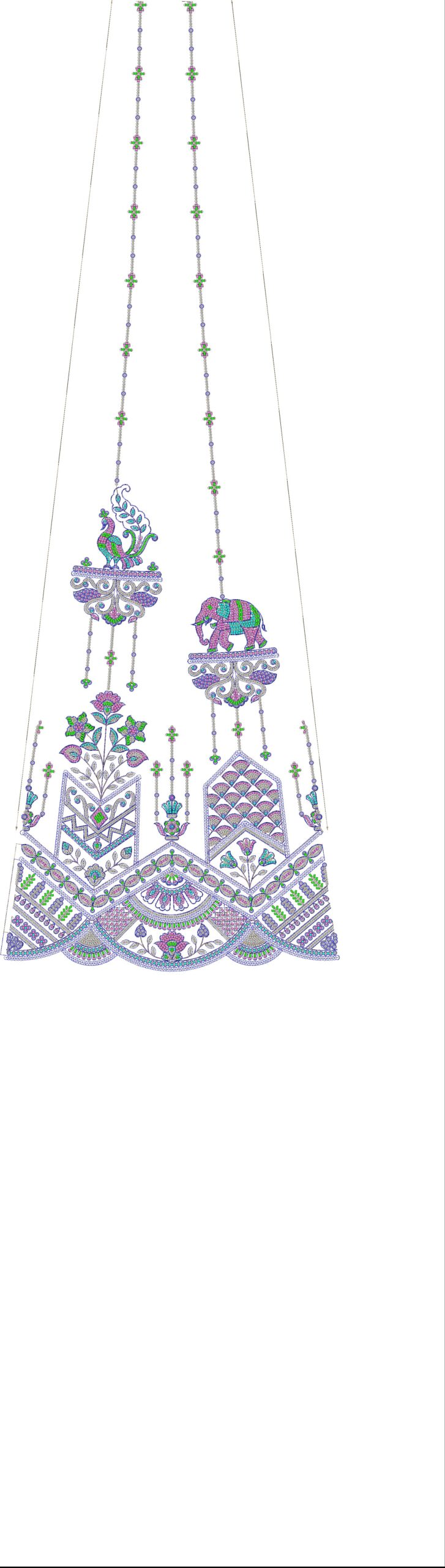 Premium Beads Net Kali Designs-009