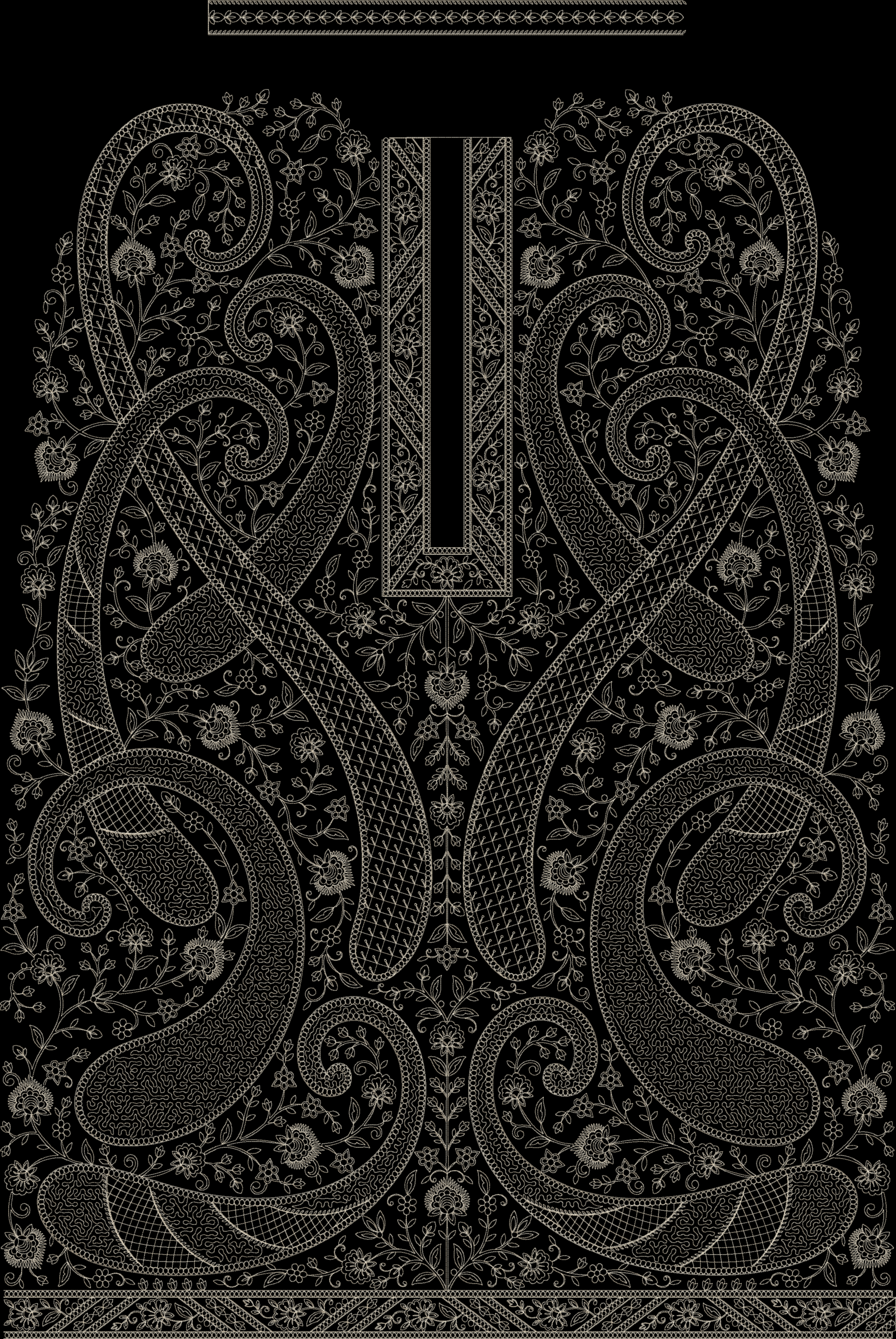 300+ MEN'S KURTA EMB DESIGN BUNDLE - Image 2