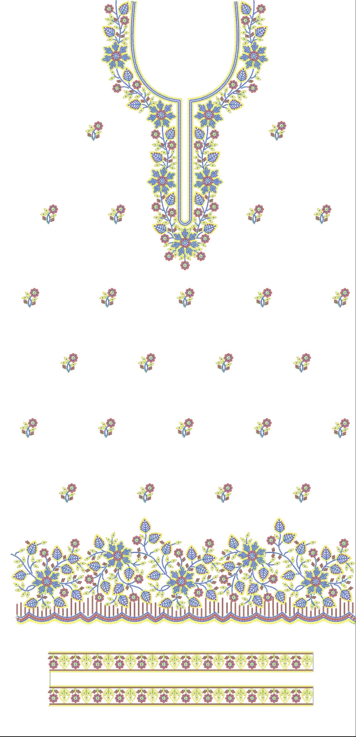 Latest Heavy Beads Top 174