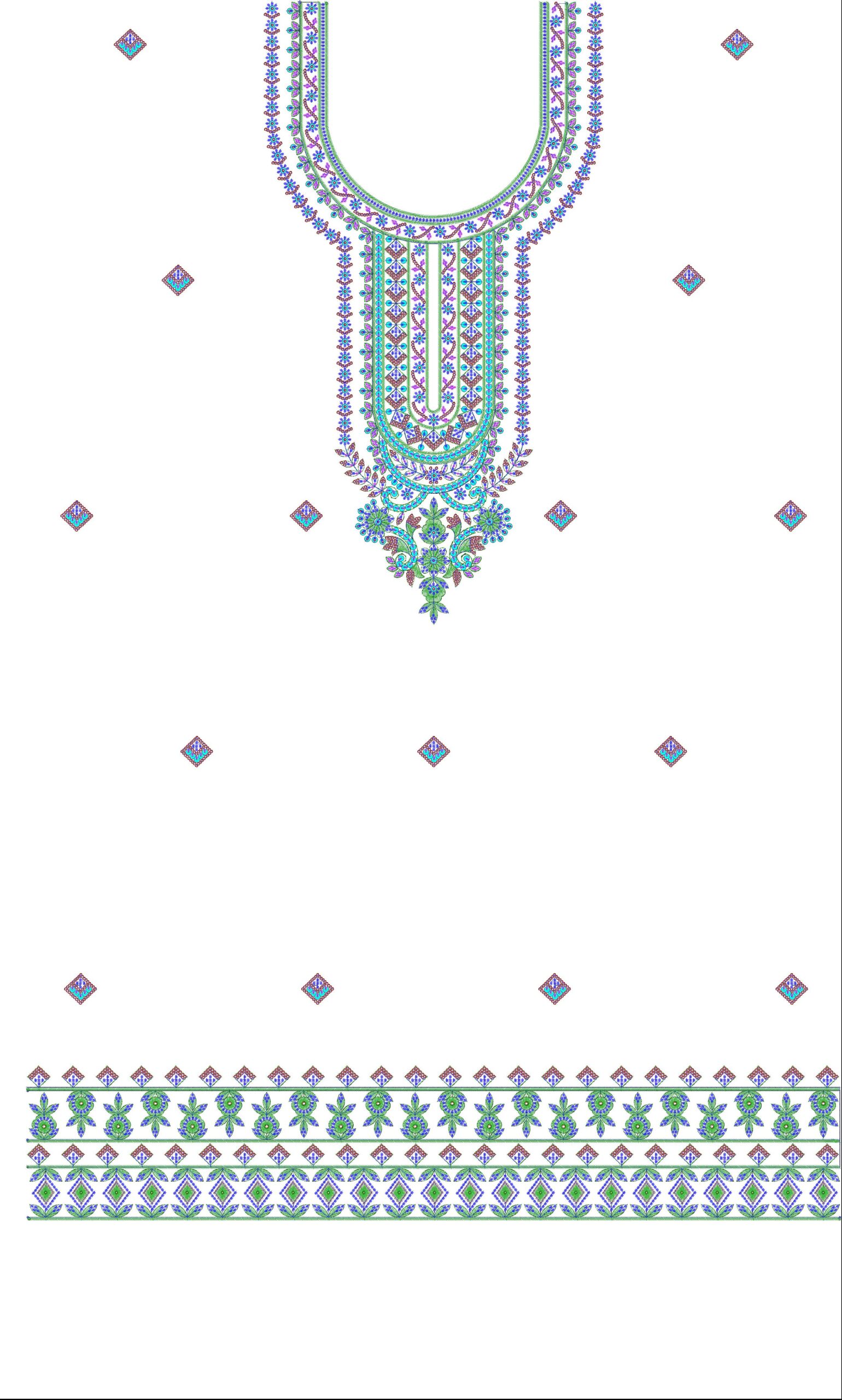 Latest Heavy Beads Top 189