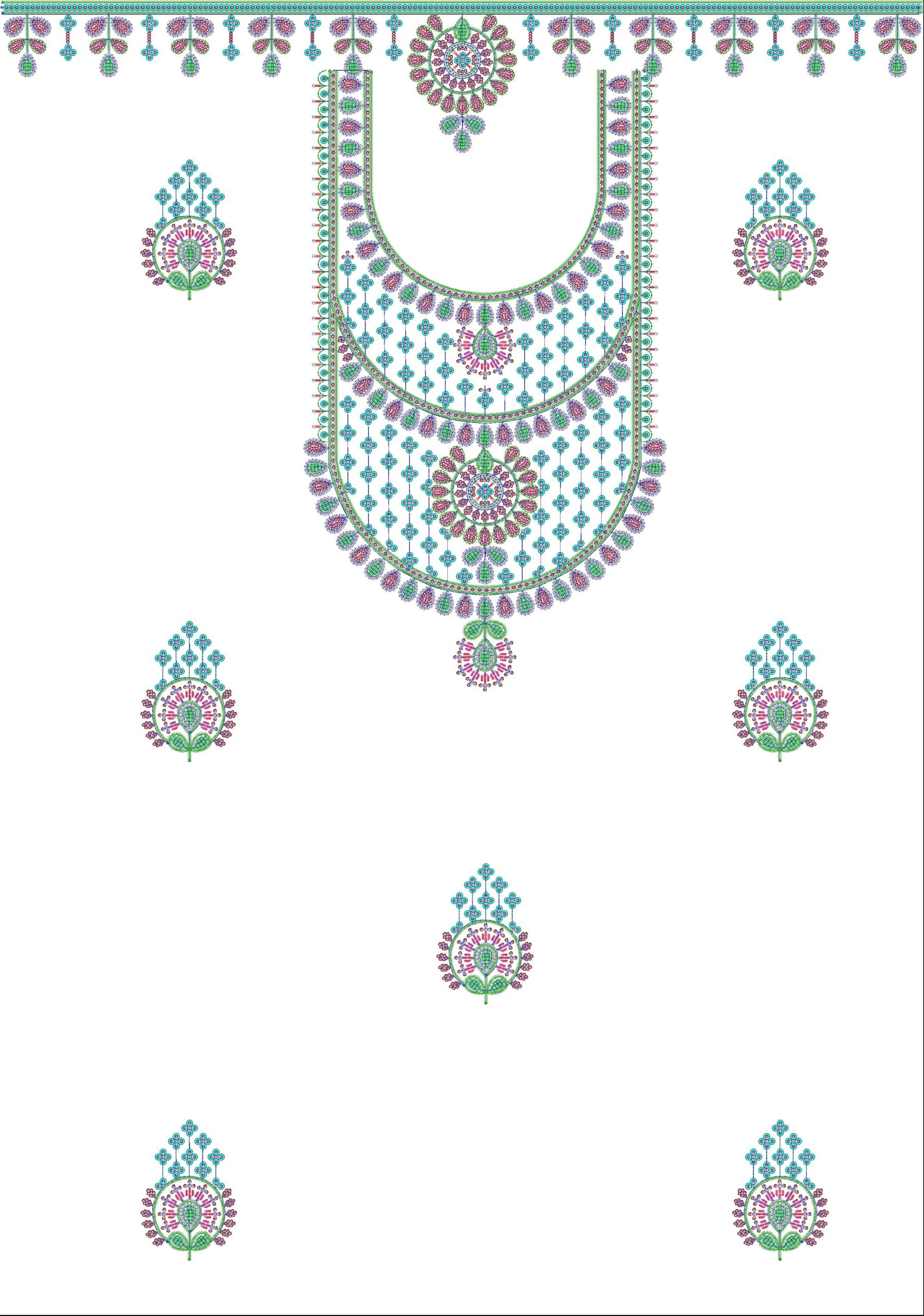 Latest Heavy Beads Top 192