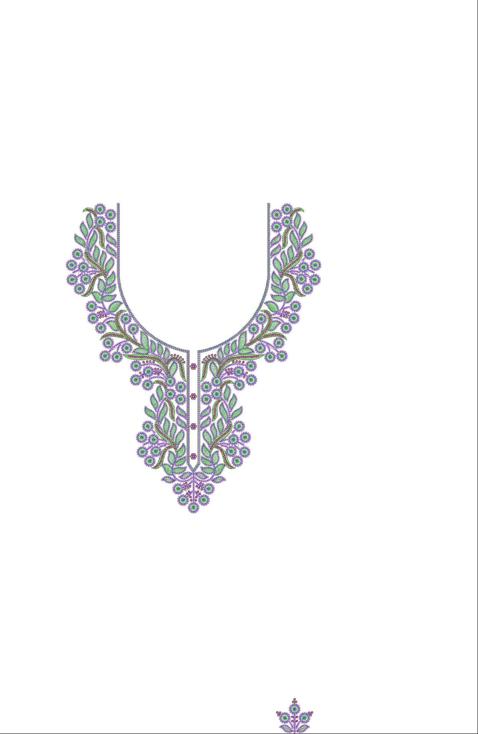 Latest Heavy Beads Top 196