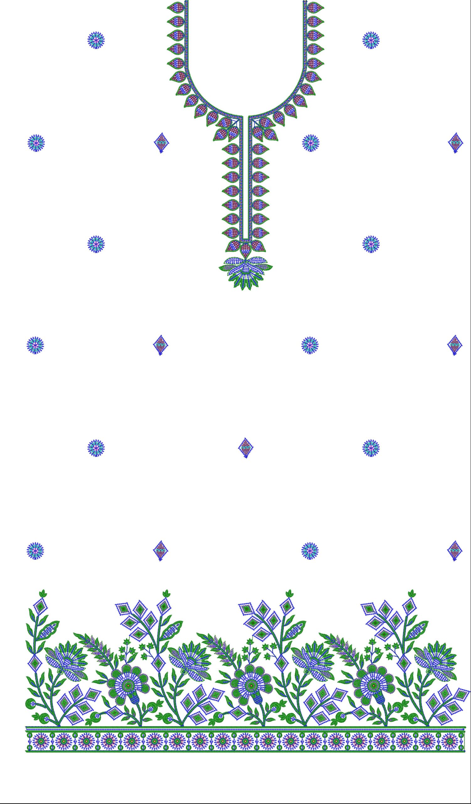 Latest Heavy Beads Top 143