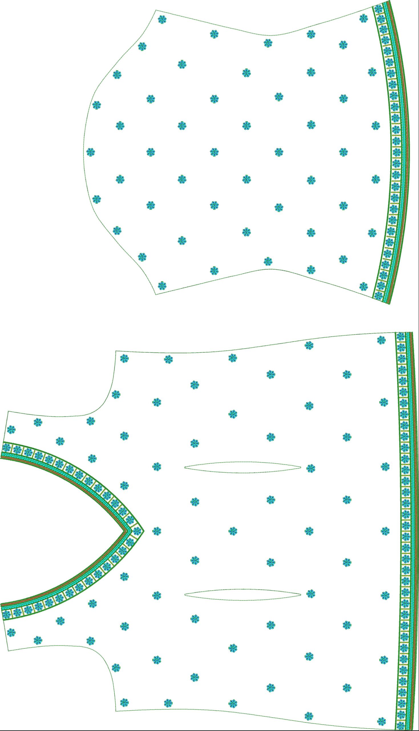 200+ NEW HEAVY BEADS BLOUSE - Image 16