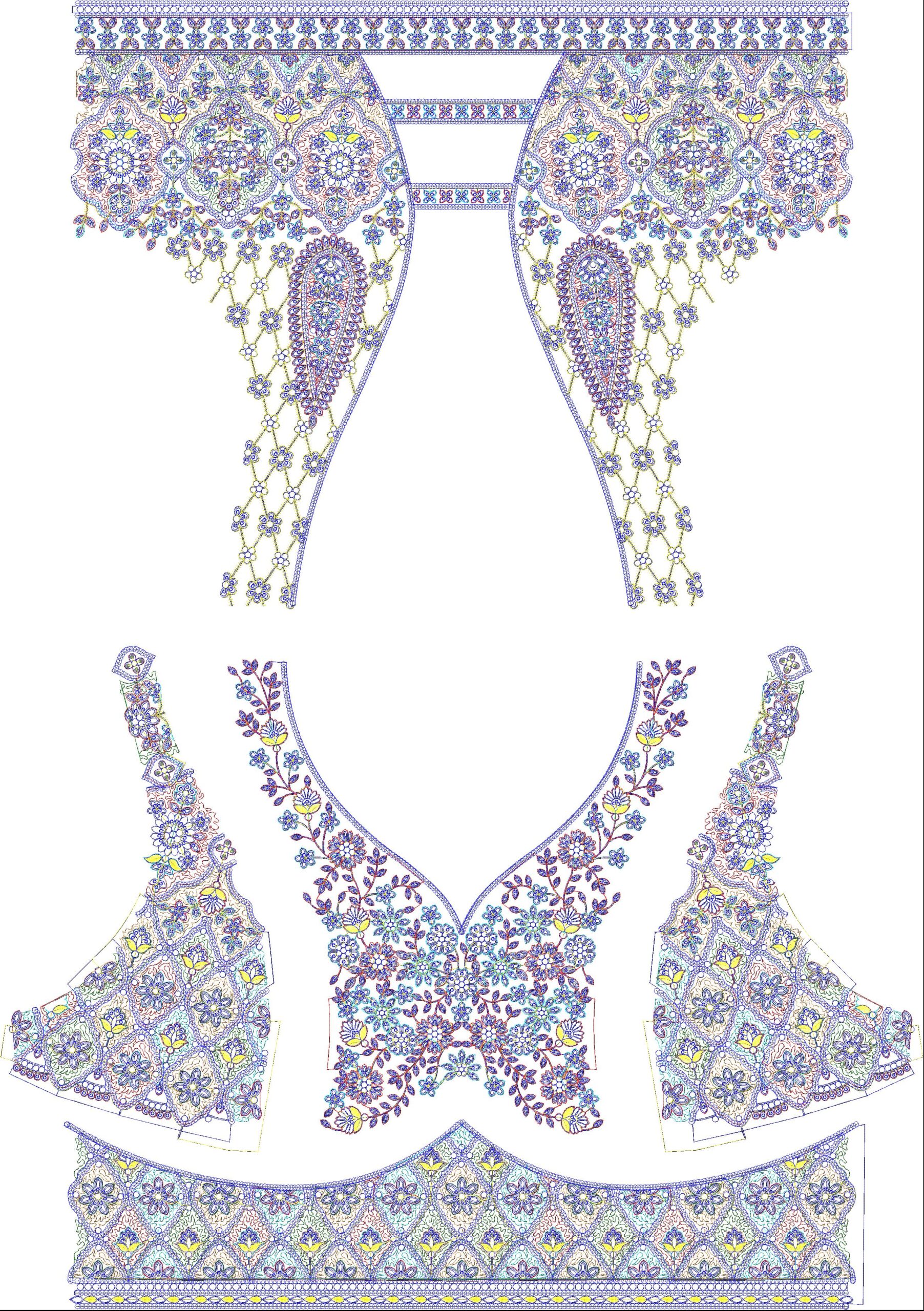 200+ NEW HEAVY BEADS BLOUSE - Image 22