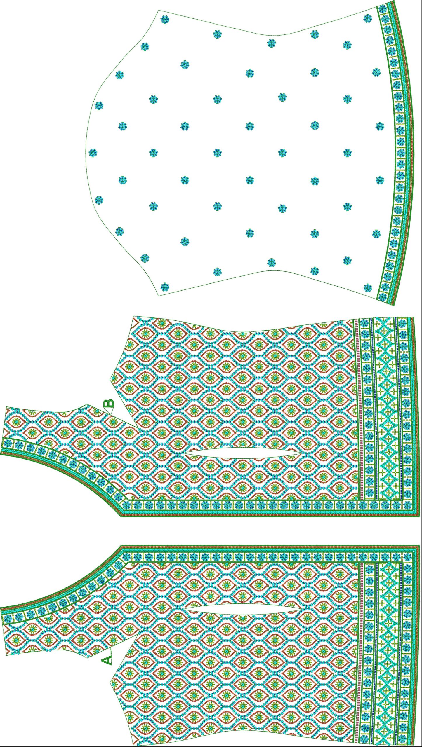 200+ NEW HEAVY BEADS BLOUSE - Image 15