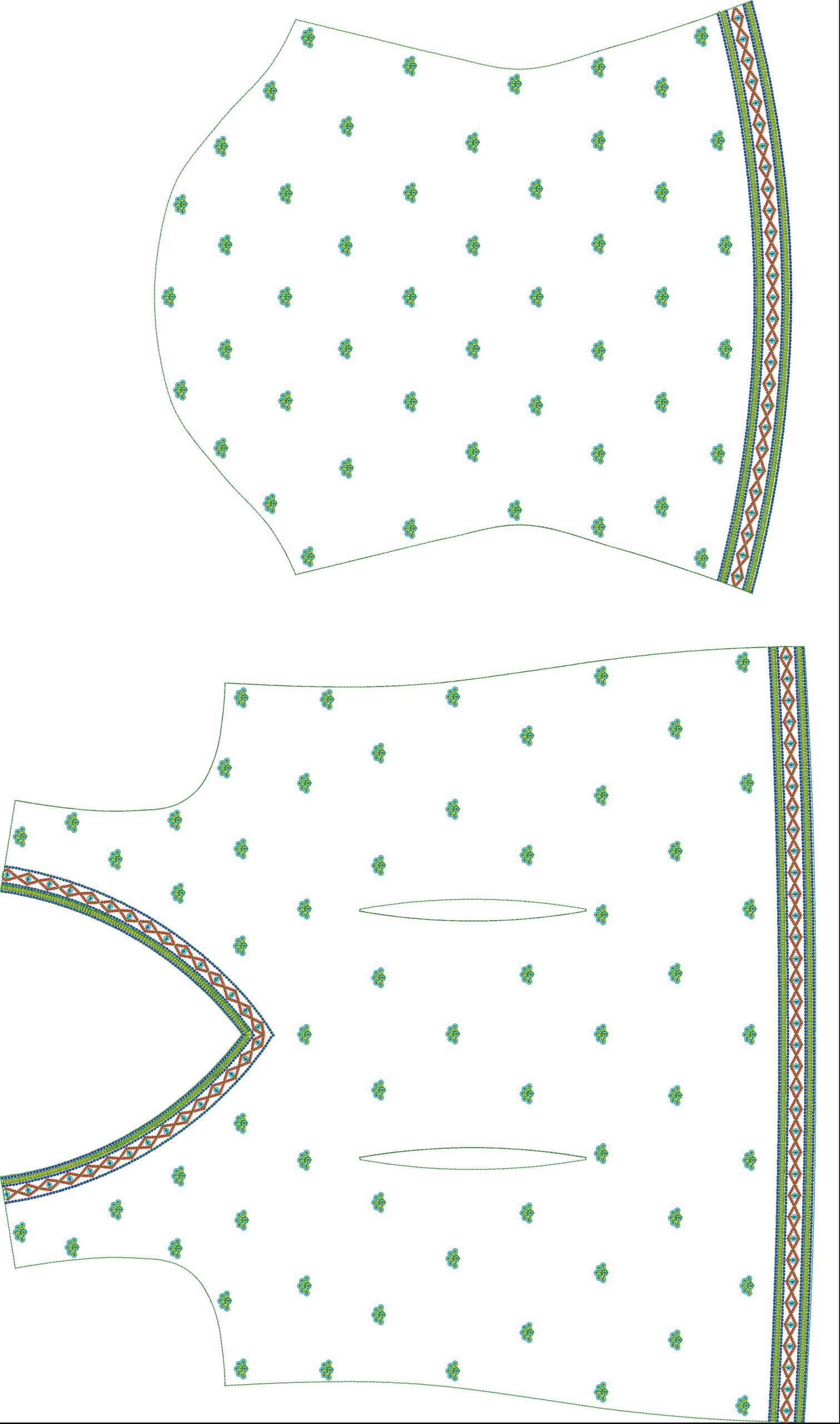 200+ NEW HEAVY BEADS BLOUSE - Image 12