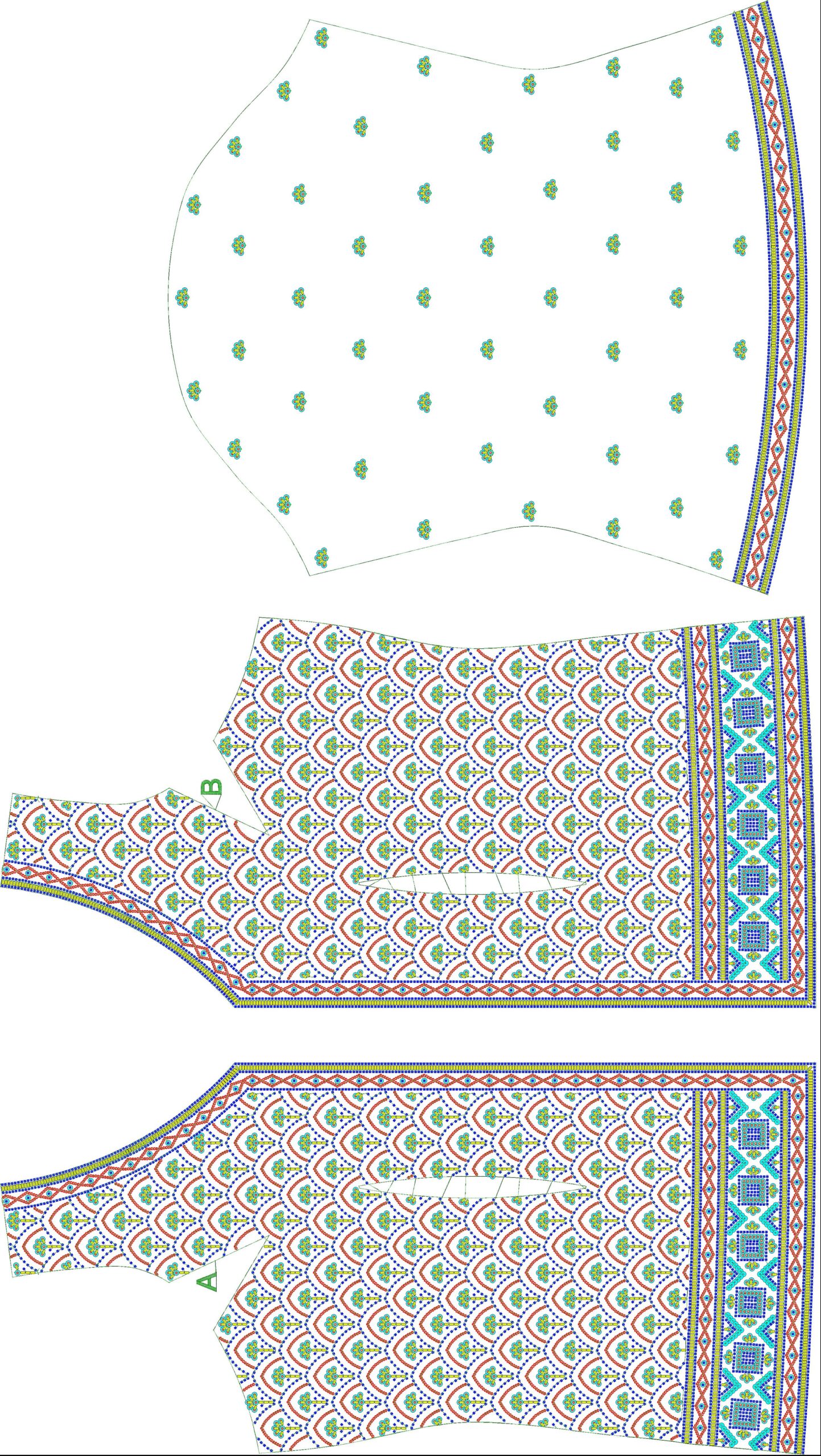 200+ NEW HEAVY BEADS BLOUSE - Image 11