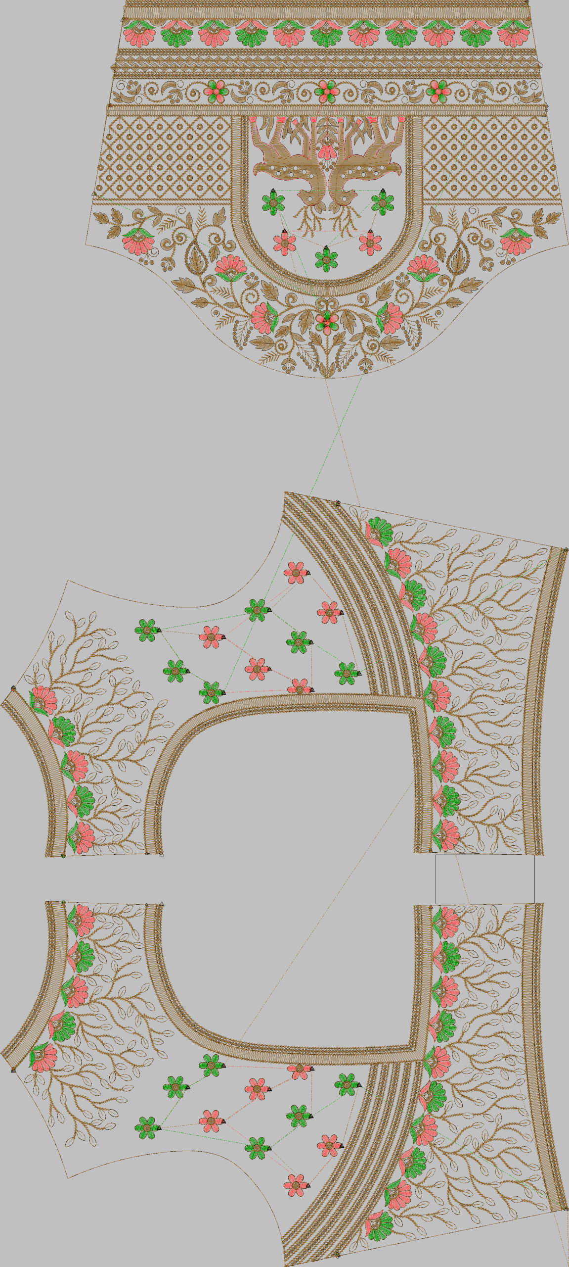 Figure Saree with Farma Blouse 22 - Image 2
