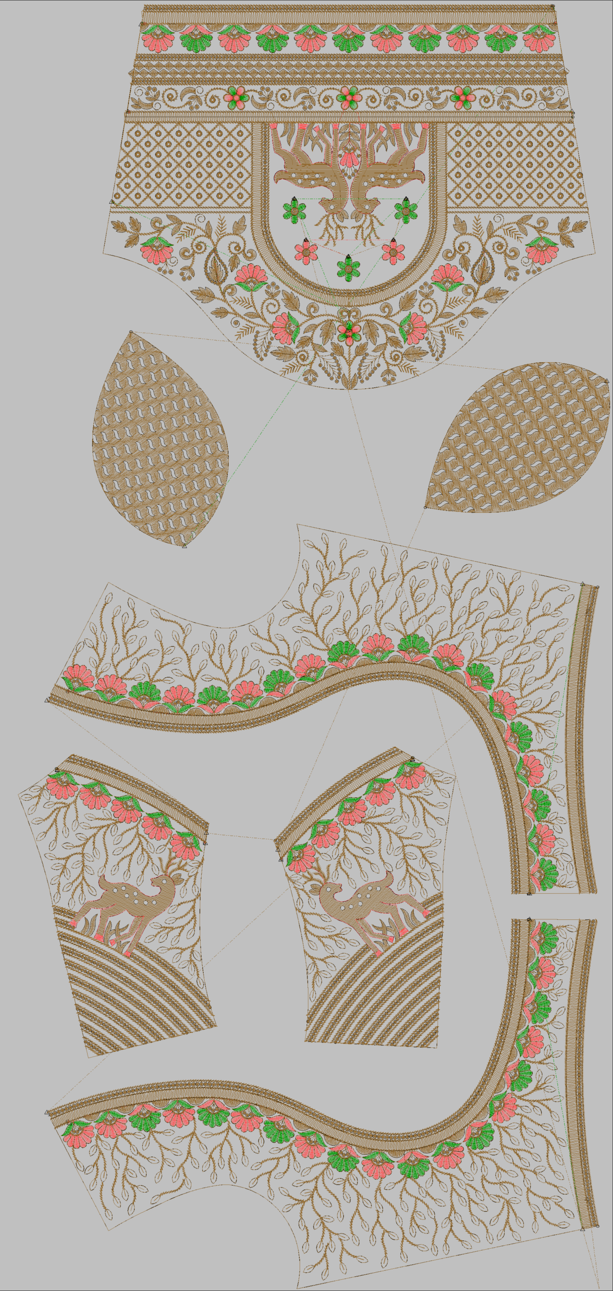 Figure Saree with Farma Blouse 22 - Image 3